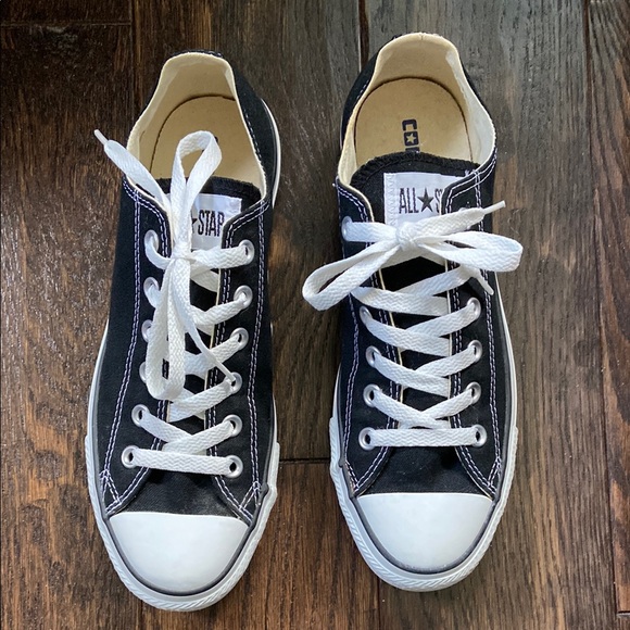 Converse Other - Converse All Star Low Sneakers Black and White Chuck's Taylor Shoes